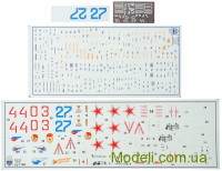 ModelSvit 72047 Сборная модель 1:72 Су-17 М3