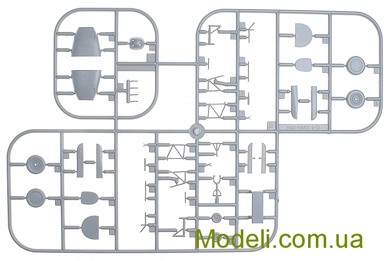 Maquette Avion MPM Havoc Mk.II Turbinlite - Kit Plastique 1/72 - Réf. 72568 - Neuf