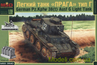 Немецкий лёгкий танк Pz.Kpfw.38(t) ("Прага") тип Г