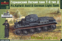 Немецкий лёгкий танк Pz.Kpfw II тип Д
