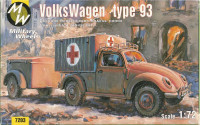 Military Wheels 7203 MW7203 Volkswagen German car 4x4 type 93
