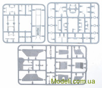 Military Wheels 7247 Сборная модель автомобиля БА-27 и контрольно-пропускной пункт
