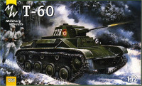 Military Wheels 7251 Масштабная сборная модель танка T-60 своими руками