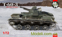 Советский легкий танк T-60-3 на базе ЗСУ 12,7 мм Flak