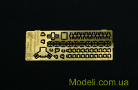 Northstar Models 350062 Набор деталировки 1:350 Оборудование ходового мостика британского военно-морского флота