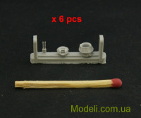 Northstar Models 350158 Советская 30-мм спаренная автоматическая корабельная артиллерийская установка AK 230, 6 шт.