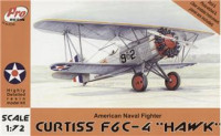 Curtiss F6C-4 'HAWK' US NAVY fighter (resin)