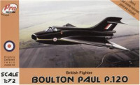 Boulton Paul P.120, British fighter (resin)