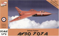 AVRO 707A, British fighter (resin)