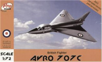 AVRO 707C, British fighter (resin)