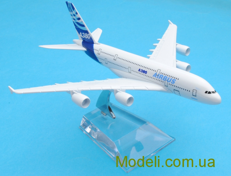 Коллекционная модель самолета Airbus A380 Passenger Plane Model Хоббі ...
