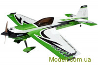 Самолет радиоуправляемый Precision Aerobatics Extra MX, 1472мм KIT (зеленый)