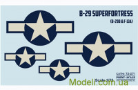 Print Scale 72-271 Декаль для самолета B-29 Superfortress, часть 1