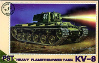 Советский огнеметный танк КВ-8