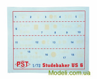 PST 72022 Сборная модель 1/72 Studebaker US6