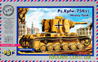 Немецкий тяжелый танк Pz.Kpfw 754 (r)