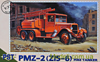 Советская пожарная автоцистерна ПМЗ-2 (ЗиС-6)