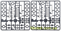 PST 72064 Масштабная модель грузовика GMC CCW-353 с полуприцепом