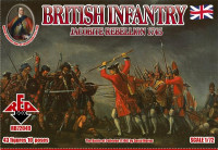 Британская пехота 1745 года. Восстание якобитов