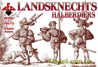 Ландскнехты (алебардщики), 16 век