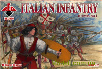 Итальянская пехота 16 века, набор 1