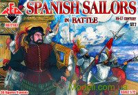 Испанские моряки в битве 16-17 века, набор 2
