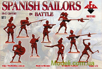Red Box 72103 Фигуры 1:72 Испанские моряки в битве 16-17 века, набор 2