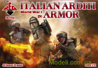 Итальянские Ардити в броне, Первая мировая война