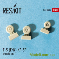 Смоляные колеса для самолета F-5 (F/N) KF-5F