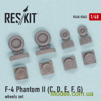 Смоляные колеса для самолета F-4C/D/E/F "Phantom II"