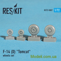 Смоляные колеса для самолета F-14 (D) Tomcat