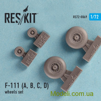 Смоляные колеса для самолета F-111 (A, B, C, D)