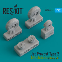 Jet Provost Type 2 смоляные колеса (1:72)