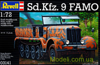 Полугусеничный бронированный тягач Sd.Kfz. 9 "Famo"