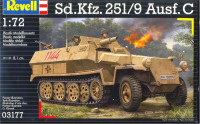Revell Сборная модель-копия бронетранспортёра огневой поддержки  Sd.Kfz.251/9 Ausf.C
