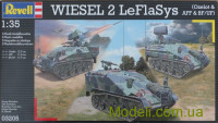Комплекс ПВО на базе Wiesel 2 LeFlaSys с 3-x машин (Ozelot, AFF, BF/UF)