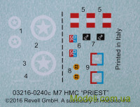 Revell 03216 Сборная модель 1:76 M7 HMC "Priest"