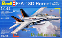 Revell 04064 Сборная модель-копия  учебно-боевого самолета F/A-18D Wild Weasel