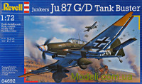 Штурмовик Юнкерс Ju 87 G / D Tank Buster