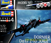 Подарочный набор с моделью самолета Dornier Do 17Z-10 "Kauz"