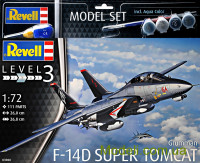 Подарочный набор c моделью самолета F-14D Super Tomcat