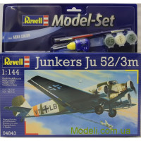 Подарочный набор с самолетом Junkers Ju52/3m