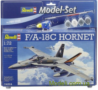 Подарочный набор с самолетом F/A-18C Hornet