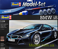 Подарочный набор c моделью автомобиля BMW i8