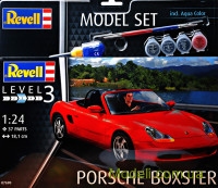 Подарочный набор c моделью автомобиля Porsche Boxster