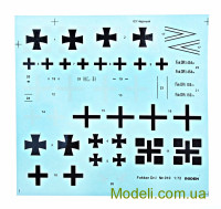 RODEN 010 Сборная модель истребителя Fokker Dr.I