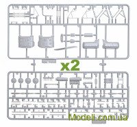 RODEN 016 Сборная модель самолета Gotha G.V