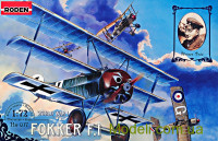 Германский истребитель-триплан Fokker F.I