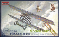 Германский истребитель-биплан Fokker D.VII OAW (mid)
