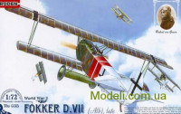 Германский истребитель-биплан Fokker D.VII Alb (late)